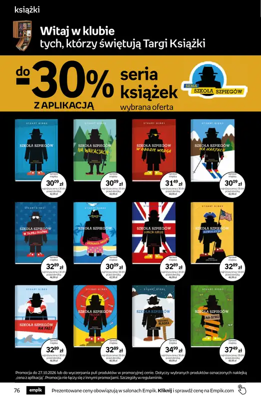 Empik - gazetka promocyjna Tom kultury: książki od środy 14.10 do wtorku 27.10 - strona 76