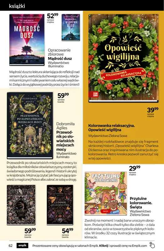 Empik - gazetka promocyjna Tom kultury: książki od środy 14.10 do wtorku 27.10 - strona 62