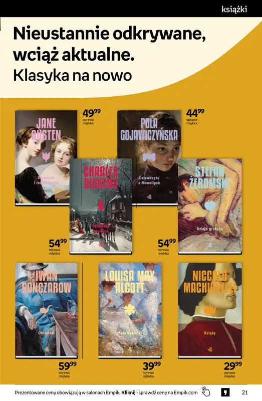 Empik - gazetka promocyjna Tom kultury: książki od środy 14.10 do wtorku 27.10 - strona 21
