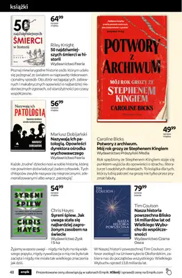 Empik - gazetka promocyjna Tom kultury: książki od środy 14.10 do wtorku 27.10 - strona 48
