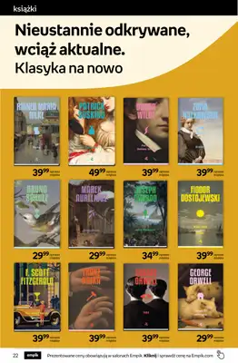 Empik - gazetka promocyjna Tom kultury: książki od środy 14.10 do wtorku 27.10 - strona 22