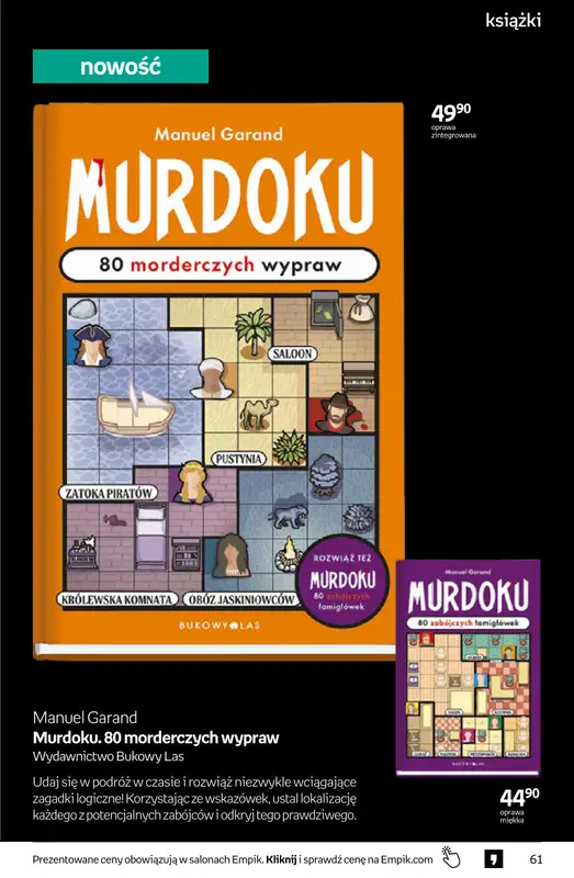 Empik - gazetka promocyjna Tom kultury: książki od środy 14.10 do wtorku 27.10 - strona 61