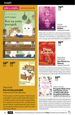 Empik - gazetka promocyjna Tom kultury: książki od środy 14.10 do wtorku 27.10 - strona 14