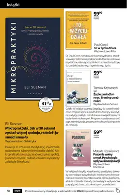 Empik - gazetka promocyjna Tom kultury: książki od środy 14.10 do wtorku 27.10 - strona 58
