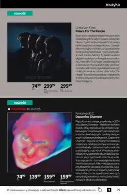 Empik - gazetka promocyjna Tom kultury: muzyka od środy 14.10 do wtorku 27.10 - strona 4