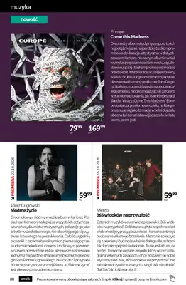 Empik - gazetka promocyjna Tom kultury: muzyka od środy 14.10 do wtorku 27.10 - strona 5