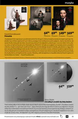 Empik - gazetka promocyjna Tom kultury: muzyka od środy 14.10 do wtorku 27.10 - strona 6