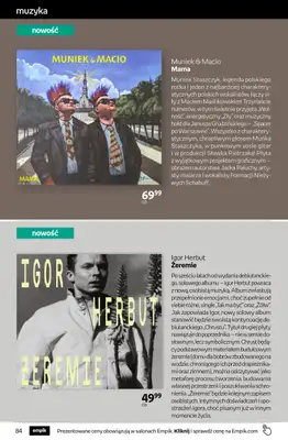 Empik - gazetka promocyjna Tom kultury: muzyka od środy 14.10 do wtorku 27.10 - strona 9