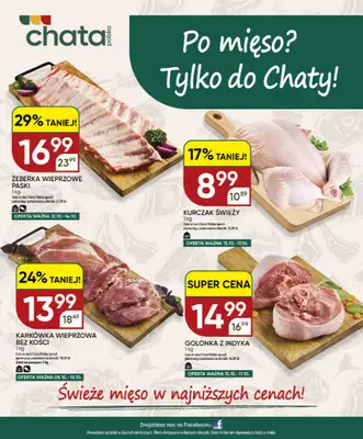 Chata Polska - gazetka promocyjna Gazetka 8-18.10 od środy 14.10 do niedzieli 18.10 - strona 20