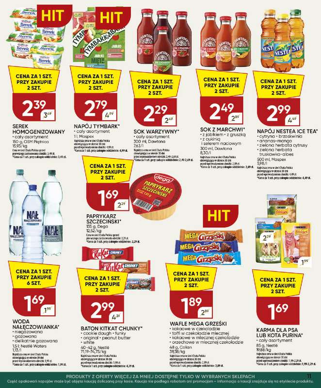 Chata Polska - gazetka promocyjna Gazetka 8-18.10 od środy 14.10 do niedzieli 18.10 - strona 11