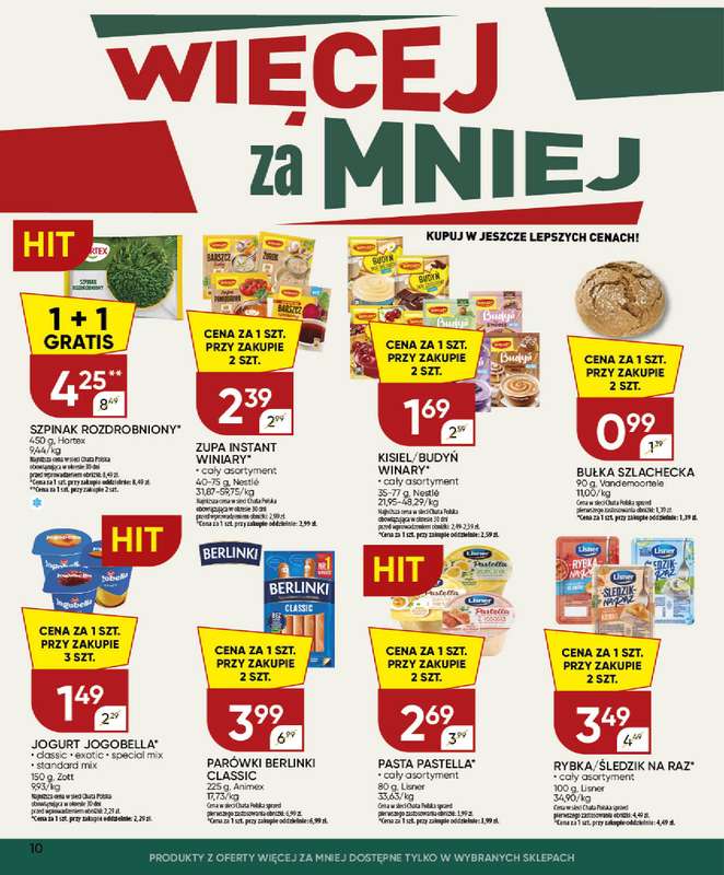 Chata Polska - gazetka promocyjna Gazetka 8-18.10 od środy 14.10 do niedzieli 18.10 - strona 10