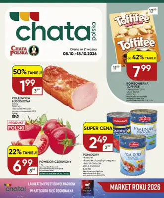 Chata Polska - gazetka promocyjna Gazetka 8-18.10 od środy 14.10 do niedzieli 18.10