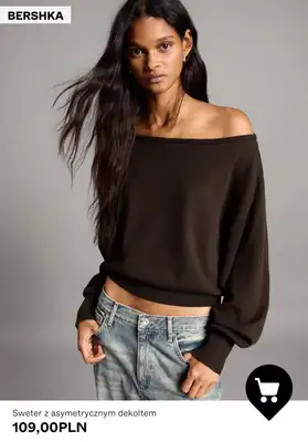 Bershka - gazetka promocyjna Swetry damskie od 109,00 PLN od środy 14.10  - strona 9