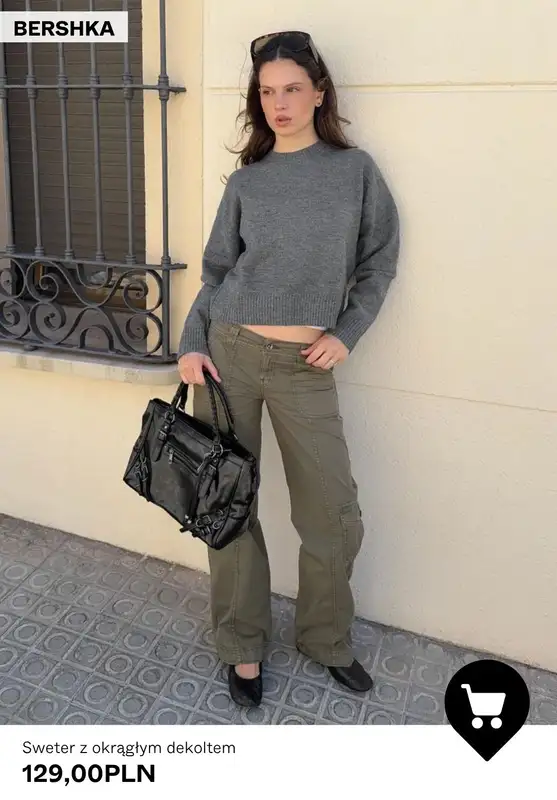 Bershka - gazetka promocyjna Swetry damskie od 109,00 PLN od środy 14.10  - strona 10