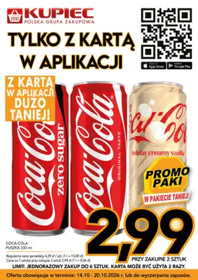 Kupiec - gazetka promocyjna Promopaki od środy 14.10 do wtorku 20.10 - strona 8