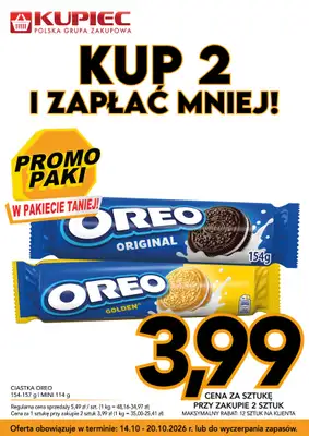 Kupiec - gazetka promocyjna Promopaki od środy 14.10 do wtorku 20.10 - strona 6