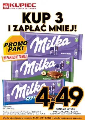 Kupiec - gazetka promocyjna Promopaki od środy 14.10 do wtorku 20.10 - strona 5