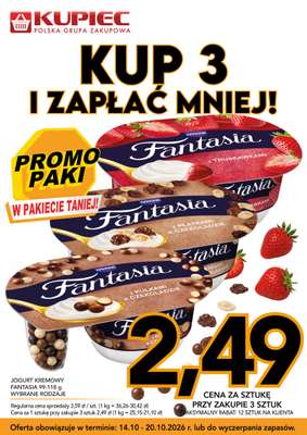 Kupiec - gazetka promocyjna Promopaki od środy 14.10 do wtorku 20.10 - strona 2