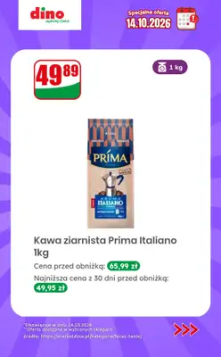 Dino - gazetka promocyjna Specjalna oferta na 14.10.2026 - promocje spoza gazetki od środy 14.10 do środy 14.10 - strona 5