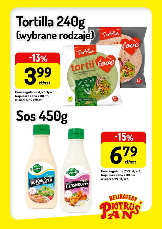 Delikatesy Piotruś Pan - gazetka promocyjna Plakaty promocyjne od środy 14.10 do środy 21.10 - strona 2