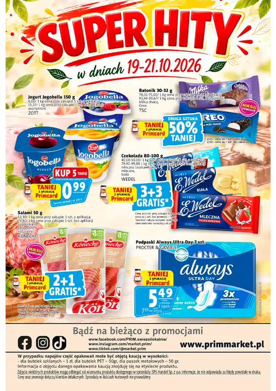 Prim Market - gazetka promocyjna Gazetka od czwartku 15.10 do środy 21.10 - strona 16