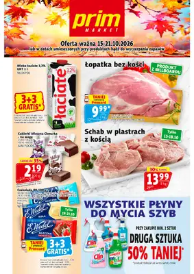 Prim Market - gazetka promocyjna Gazetka od czwartku 15.10 do środy 21.10