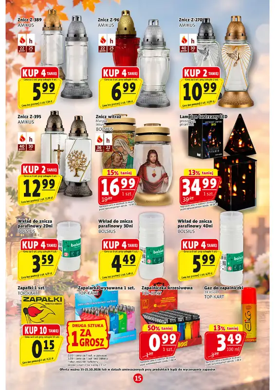 Prim Market - gazetka promocyjna Gazetka od czwartku 15.10 do środy 21.10 - strona 15