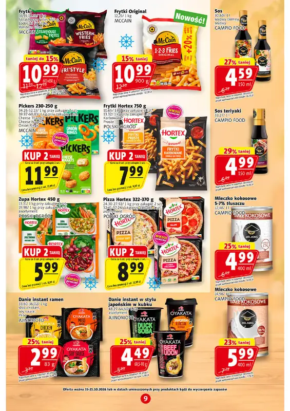 Prim Market - gazetka promocyjna Gazetka od czwartku 15.10 do środy 21.10 - strona 9