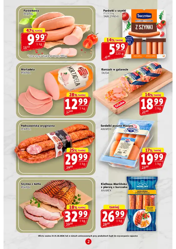 Prim Market - gazetka promocyjna Gazetka od czwartku 15.10 do środy 21.10 - strona 2