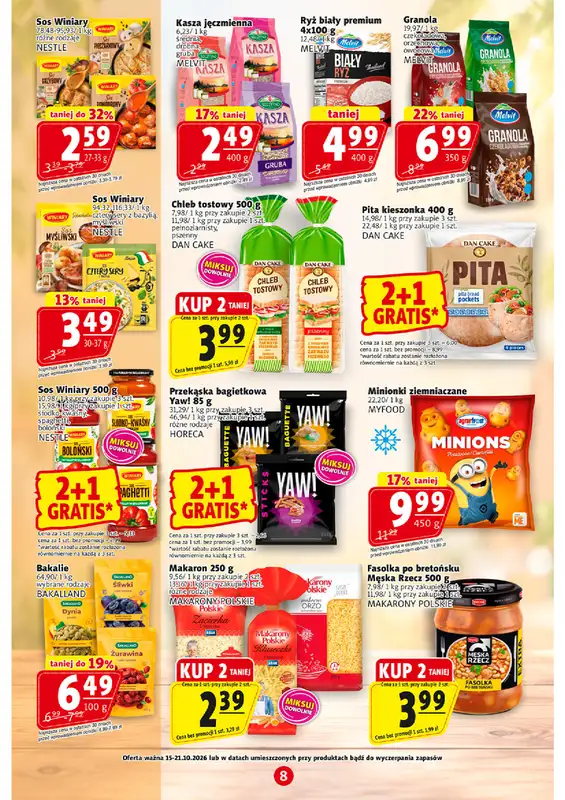Prim Market - gazetka promocyjna Gazetka od czwartku 15.10 do środy 21.10 - strona 8