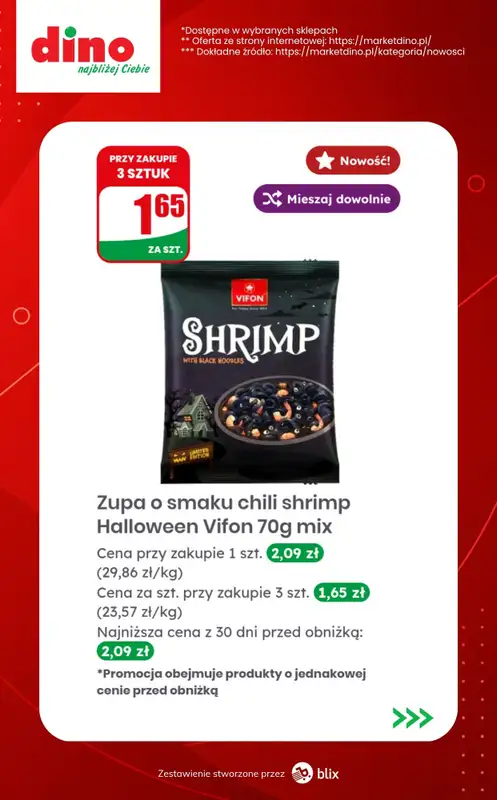 Dino - gazetka promocyjna Nowości w Dino! od środy 14.10  - strona 5