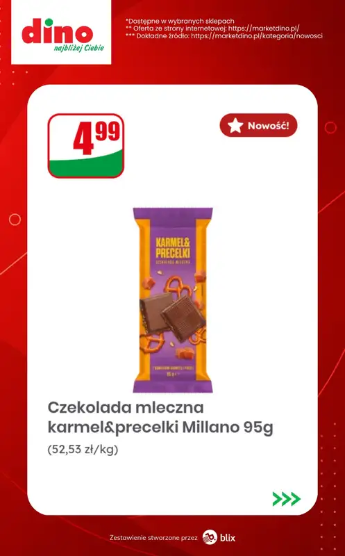 Dino - gazetka promocyjna Nowości w Dino! od środy 14.10  - strona 8