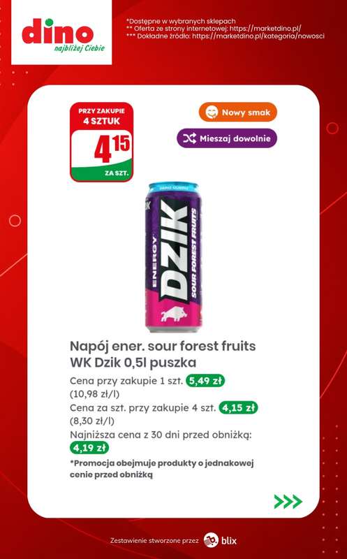 Dino - gazetka promocyjna Nowości w Dino! od środy 14.10  - strona 7