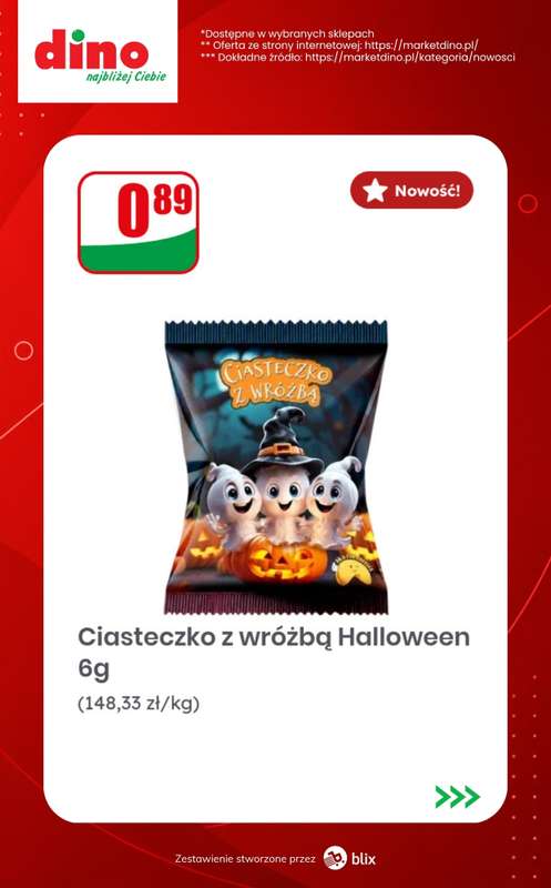 Dino - gazetka promocyjna Nowości w Dino! od środy 14.10  - strona 9