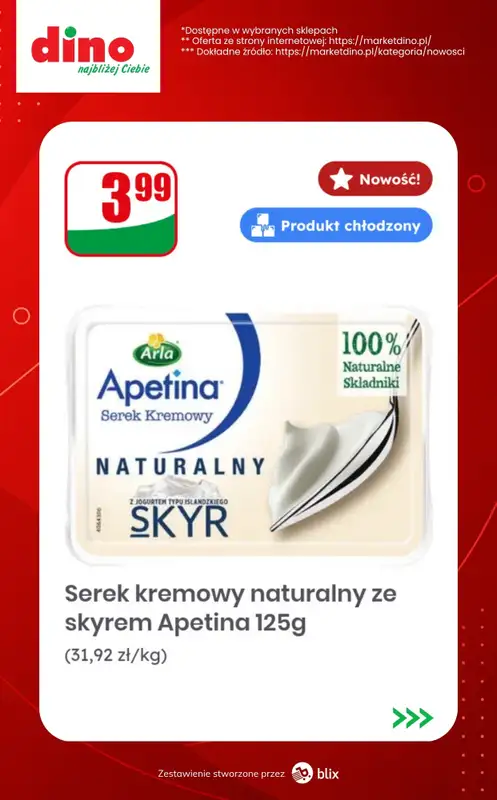 Dino - gazetka promocyjna Nowości w Dino! od środy 14.10  - strona 11