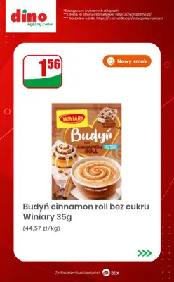 Dino - gazetka promocyjna Nowości w Dino! od środy 14.10 