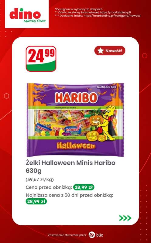 Dino - gazetka promocyjna Nowości w Dino! od środy 14.10  - strona 4