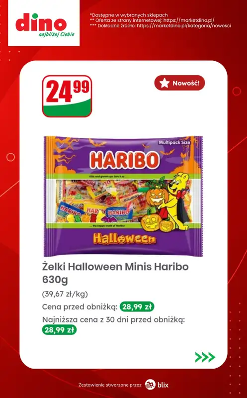 Dino - gazetka promocyjna Nowości w Dino! od środy 14.10  - strona 4