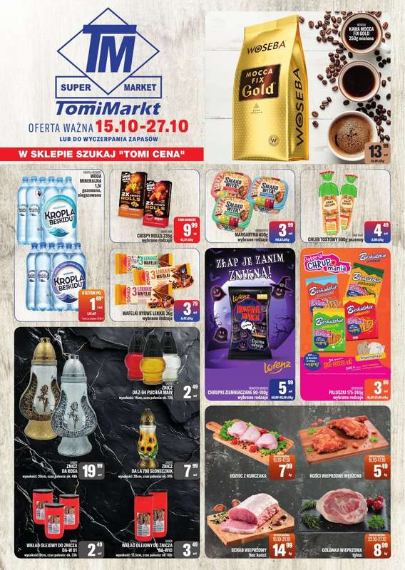 Tomi Markt - gazetka promocyjna Gazetka od czwartku 15.10 do wtorku 27.10