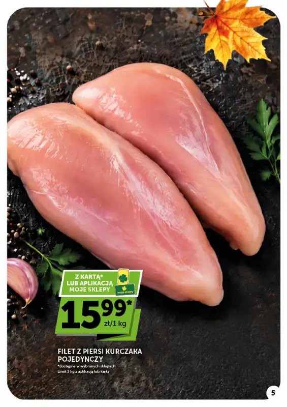 Groszek - gazetka promocyjna Gazetka Supermarket od czwartku 15.10 do środy 21.10 - strona 5