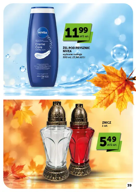 Groszek - gazetka promocyjna Gazetka Supermarket od czwartku 15.10 do środy 21.10 - strona 39