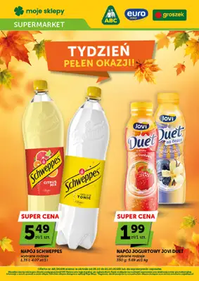 Groszek - gazetka promocyjna Gazetka Supermarket od czwartku 15.10 do środy 21.10