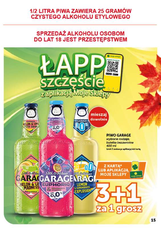 ABC - gazetka promocyjna Gazetka Supermarket od czwartku 15.10 do środy 21.10 - strona 15
