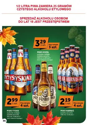 ABC - gazetka promocyjna Gazetka Supermarket od czwartku 15.10 do środy 21.10 - strona 36