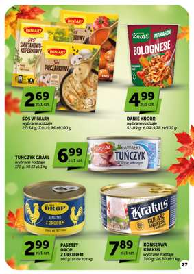 ABC - gazetka promocyjna Gazetka Supermarket od czwartku 15.10 do środy 21.10 - strona 27