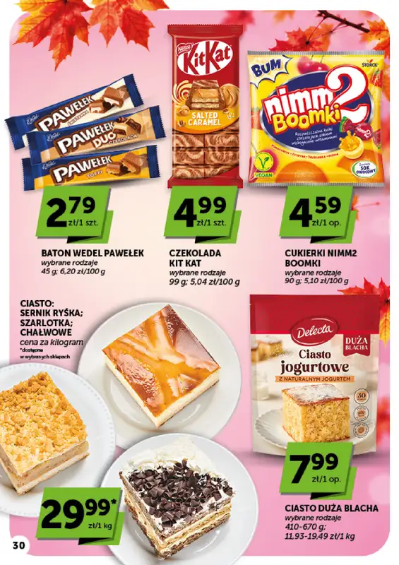 Euro Sklep - gazetka promocyjna Gazetka Supermarket od czwartku 15.10 do środy 21.10 - strona 30