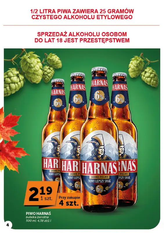 Groszek - gazetka promocyjna Gazetka Minimarket od czwartku 15.10 do środy 21.10 - strona 4