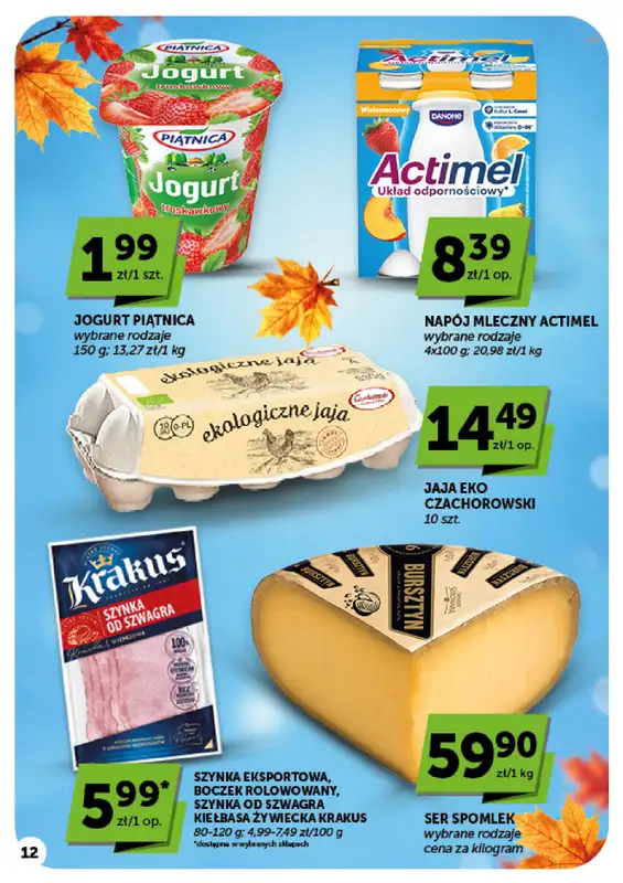 Groszek - gazetka promocyjna Gazetka Minimarket od czwartku 15.10 do środy 21.10 - strona 12