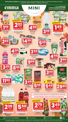 emma MARKET - gazetka promocyjna Oferta spożywcza Emma Mini od czwartku 15.10 do środy 21.10