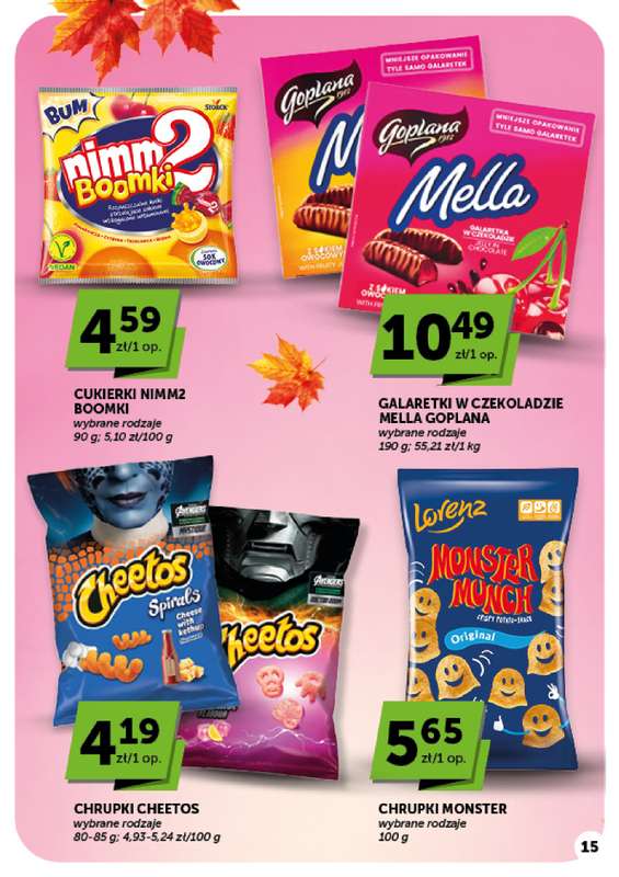 Euro Sklep - gazetka promocyjna Gazetka Minimarket od czwartku 15.10 do środy 21.10 - strona 15